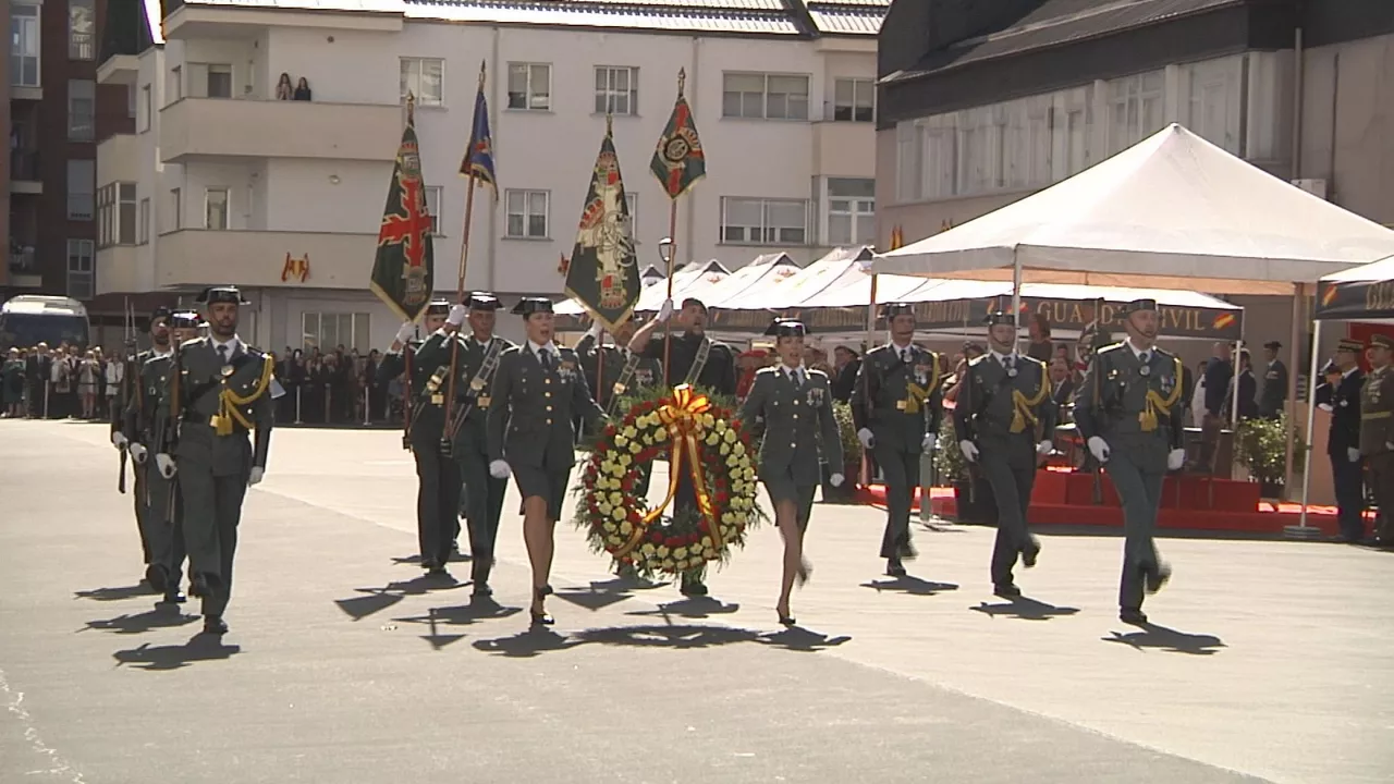 La Guardia Civil celebra en Euskadi el Día del Pilar, con acto principal en Sansomendi