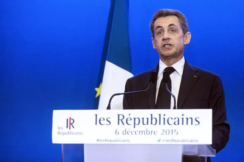 Nicolas Sarkozu, líder del partido Los Republicanos. Foto: EFE.