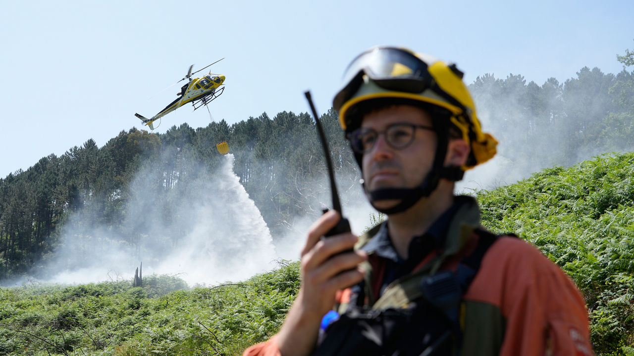 Simulacro incendio Peñas Negras