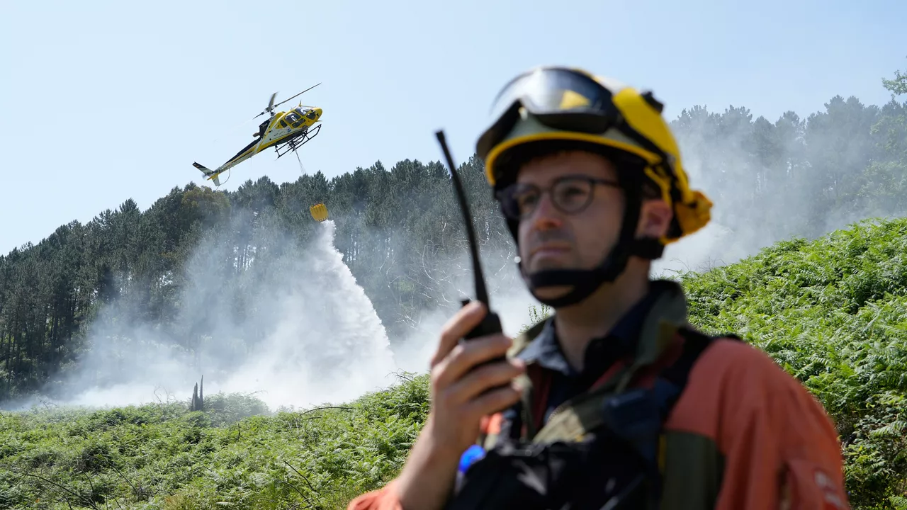 Simulacro incendio Peñas Negras
