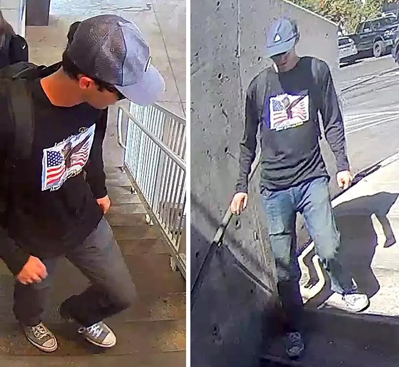 FBI publica fotos del sospechos del asesinato de Charlie Kirk
