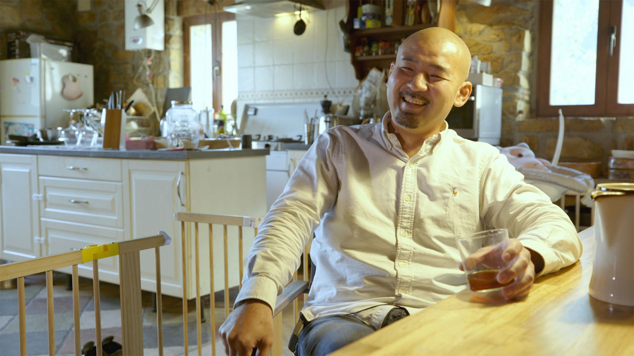 "Tetsu, Txispa, Hoshi" filmaren fotograma: Tetsuro Maeda ”Tetsu” 
