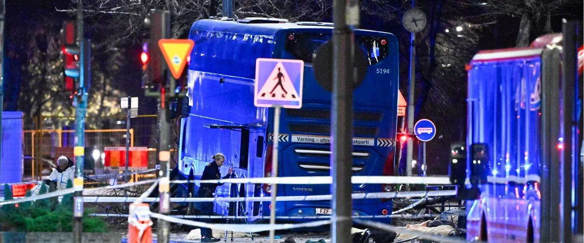 Accidente de autobus en Estocolmo, Suecia