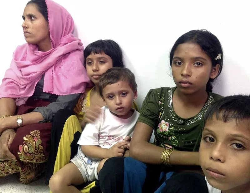 Tailandia está dispuesta a acoger a los 450 inmigrantes de uno de los barcos. Foto: EFE