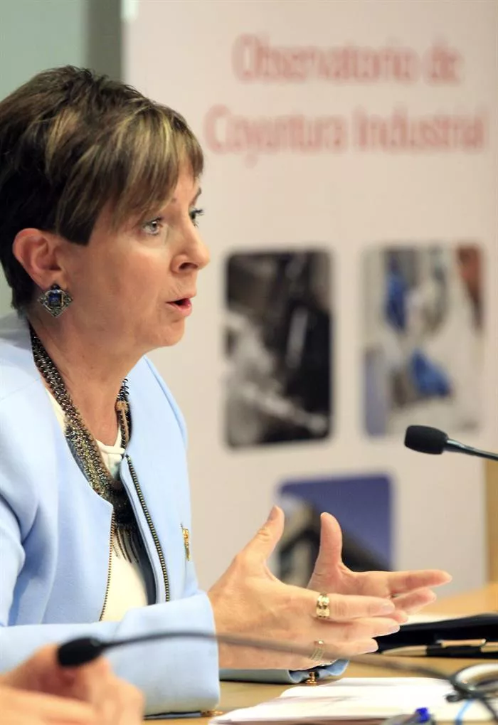 La consejera de Desarrollo Económico y Competitividad, Arantza Tapia.