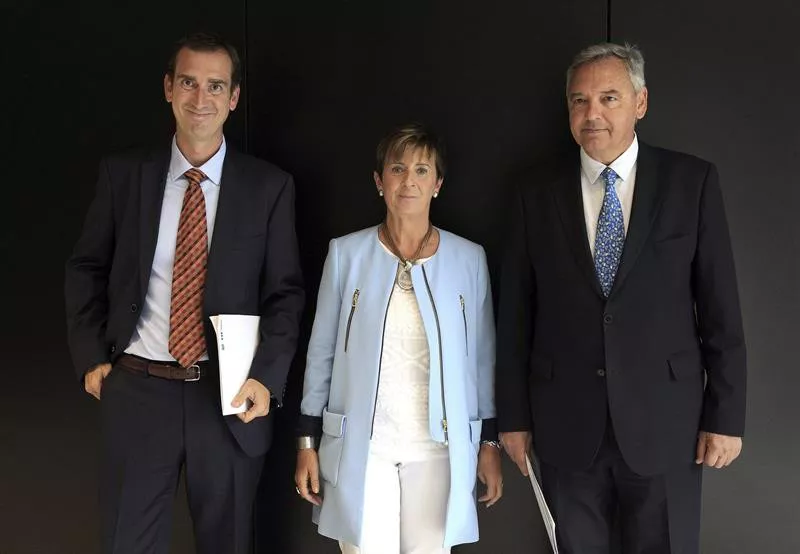Arantxa Tapia Javier Zarraonaindia Alejandro López Gárcerro EFE
