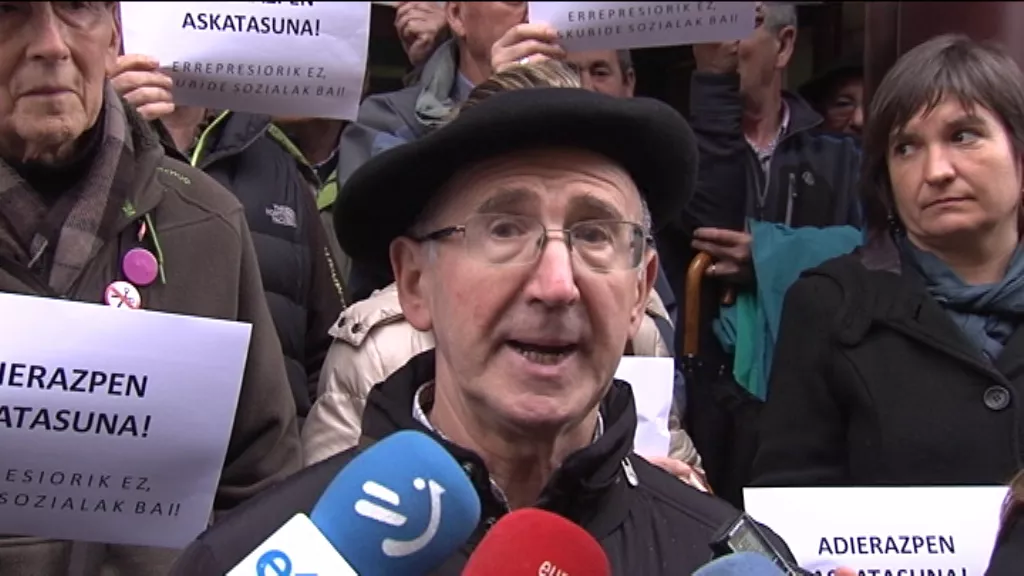 Tasio Erkizia ezker abertzaleko buruzagi historikoa.