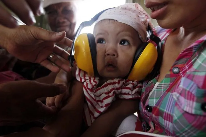 El tifón Haiyan azota las islas Filipinas. Foto: EFE.