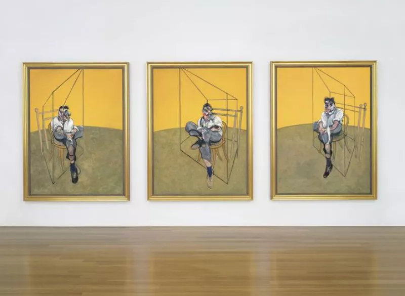 Francis Baconen triptikoa. Argazkia: EFE