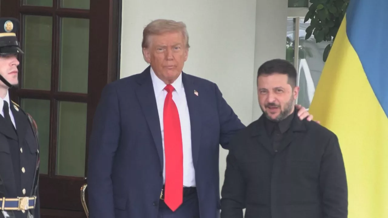 Reunión Trump Zelensky