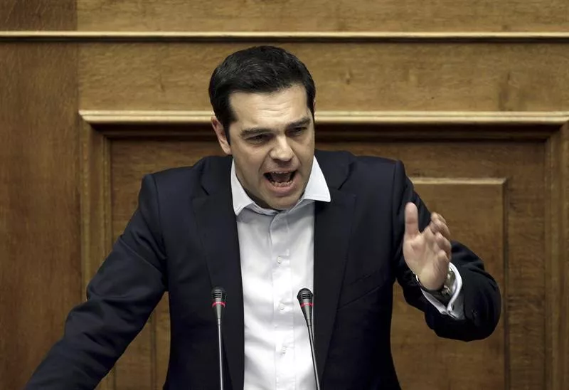 Alexis Tsipras Greziako lehen ministroa. Argazkia: EFE