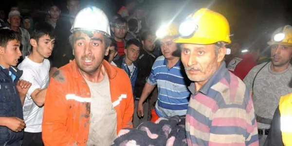 Explosión en una mina en Turquía. Foto: EFE.