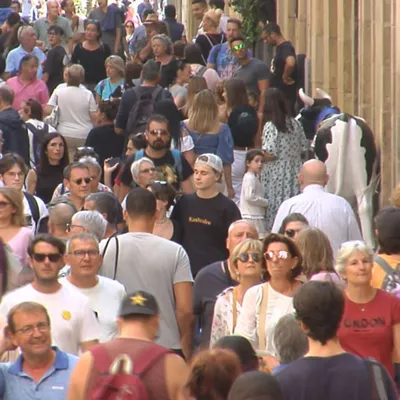 turismo ocupacion okupazioa gente jendea