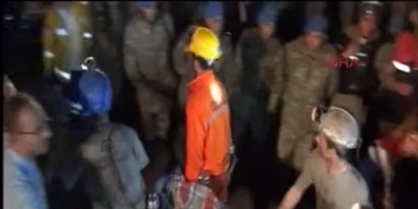 Explosión en una mina en Turquía. Foto: EFE.