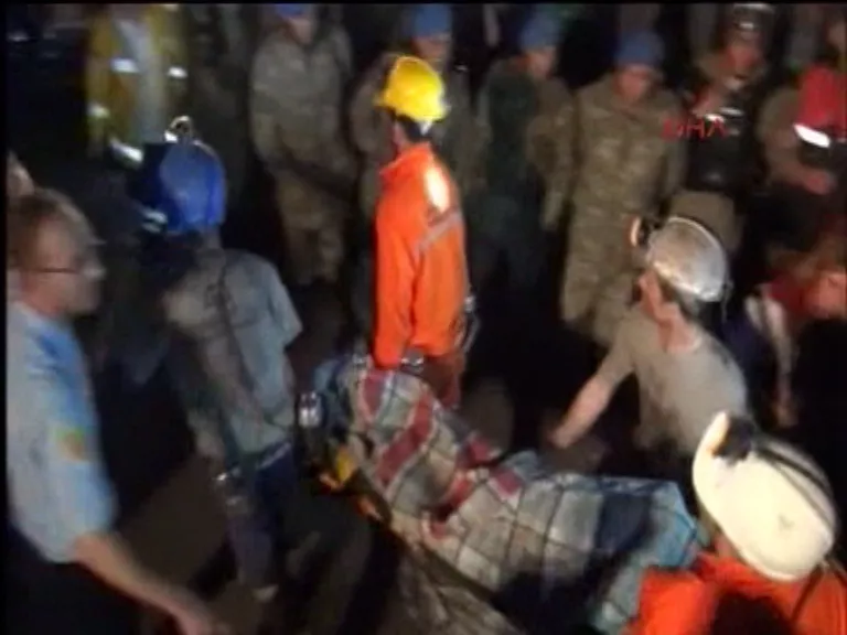 Explosión en una mina en Turquía. Foto: EFE.