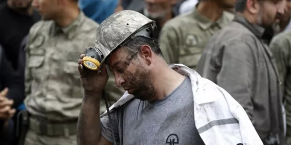 Explosión en una mina en Turquía. Foto: EFE.