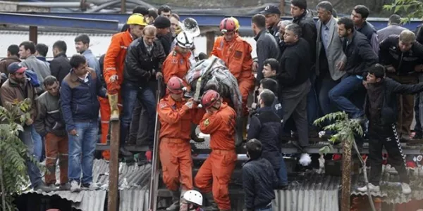 Explosión en una mina en Turquía. Foto: EFE.