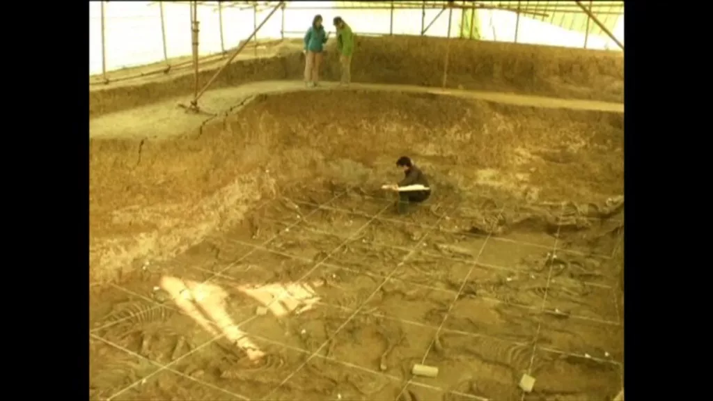 Las excavaciones han tenido lugar en el centro de China.