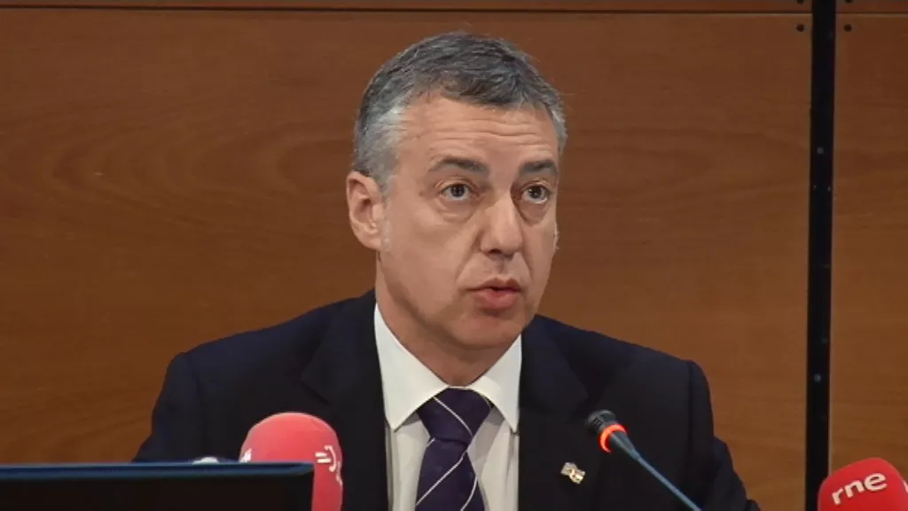 El lehendakari, Iñigo Urkullu. EiTB