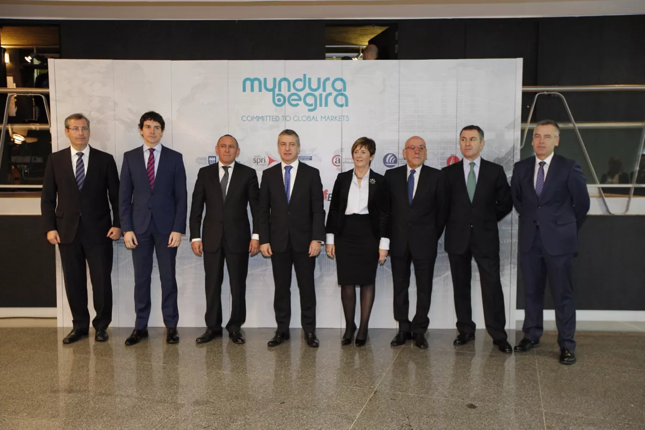 Iñigo Urkullu lehendakari 'Munduari begira' jardunaldiak. Foto: SPRI