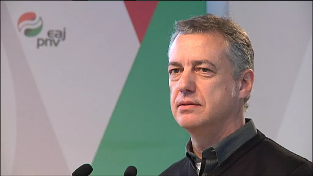 El lehendakari, Iñigo Urkullu, en el acto celebrado en Durango. Foto: EiTB