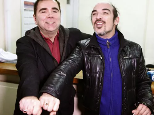 Primera pareja homosexual que se cada en Uruguay
