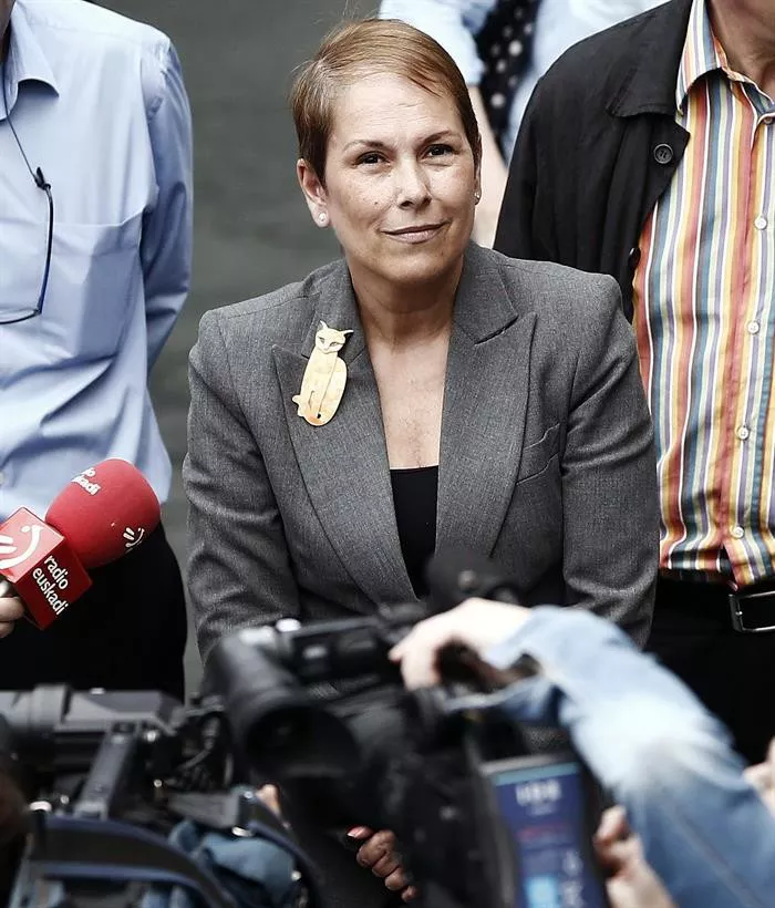 La futura presidenta de Navarra, Uxue Barkos. EFE