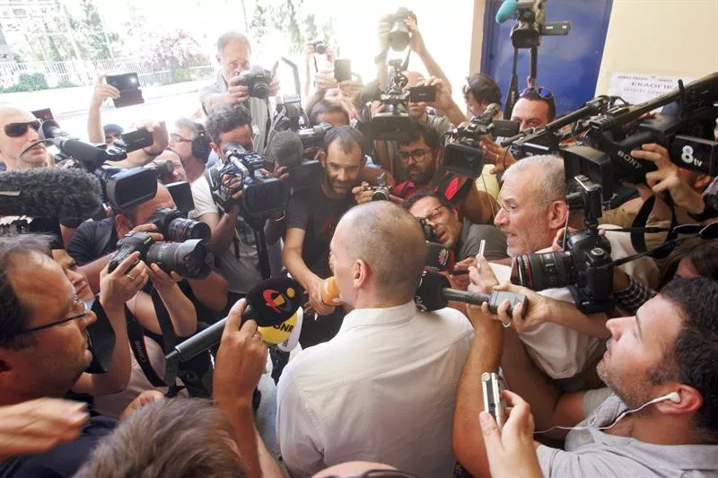 Referéndum en Grecia. Foto: EFE