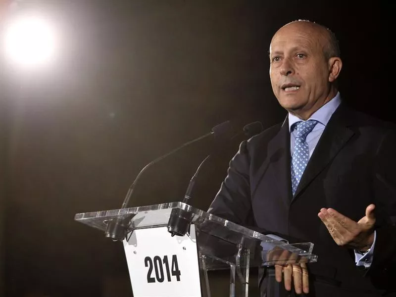 José Ignacio Wert. Foto: EFE