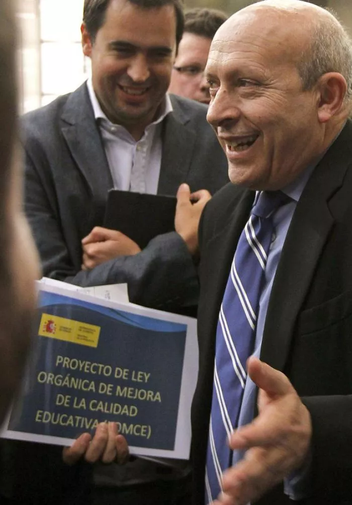 El ministro de Educación, José Ignacio Wert.