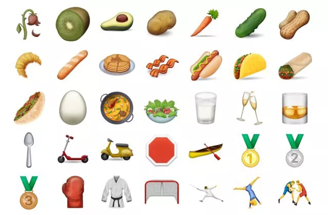 Hurrengo bertsioak ekarriko dituen emotikonoak. Argazkia: emojipedia.org