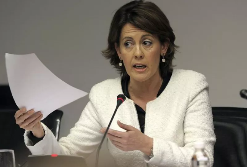 La presidenta del Gobierno foral, Yolanda Barcina. EFE