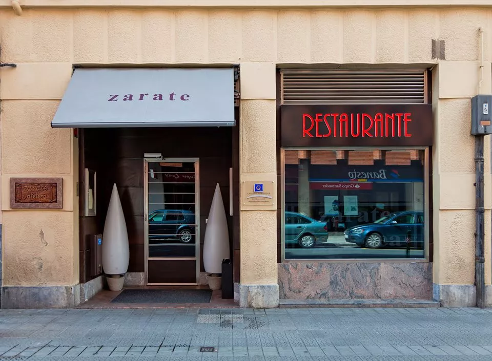 Bilboko Zarate jatetxea.