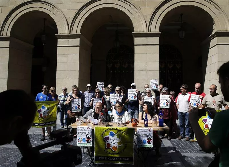 Zubieta protesta EFE