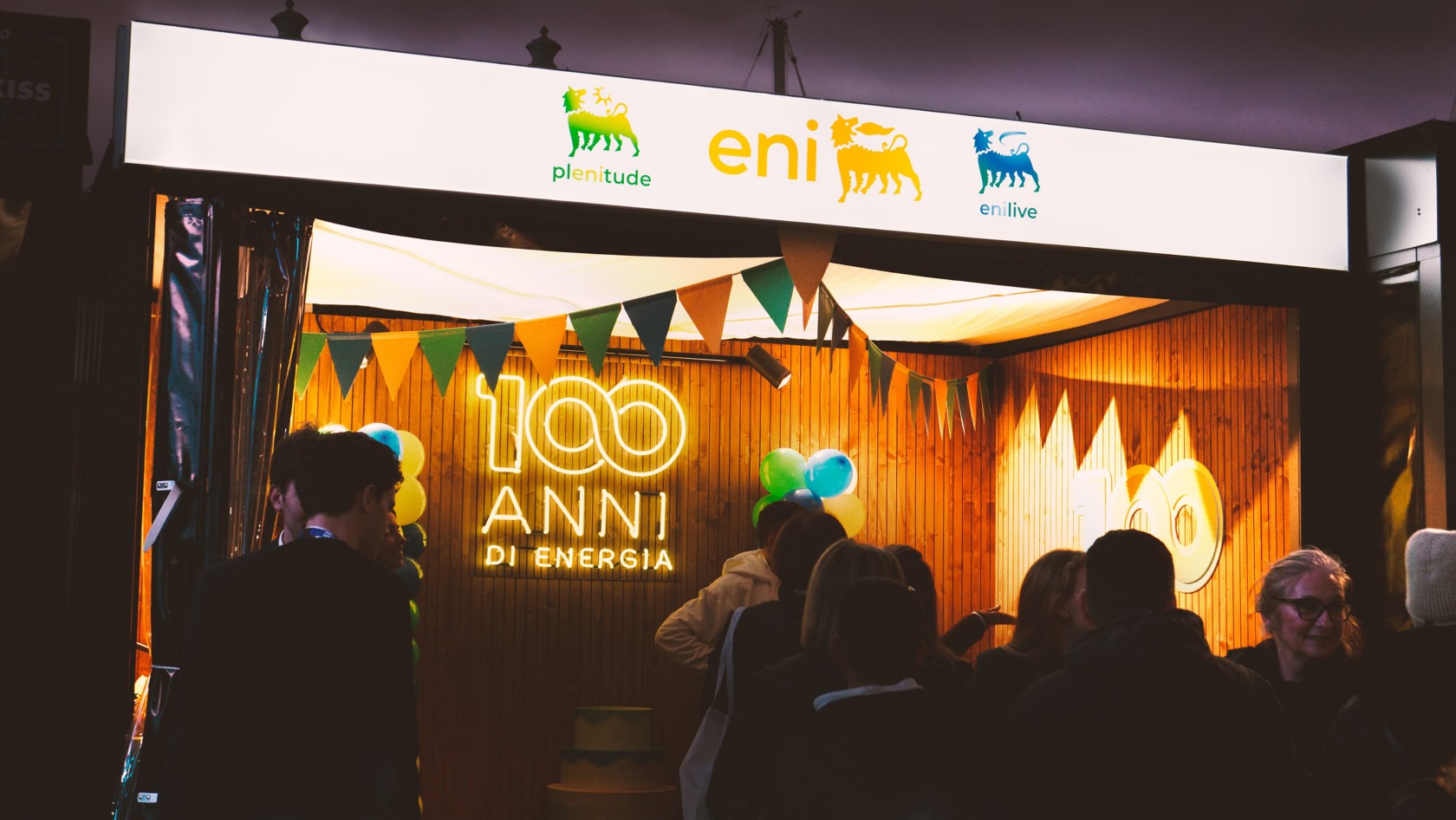 Stand Eni a Sanremo 2026