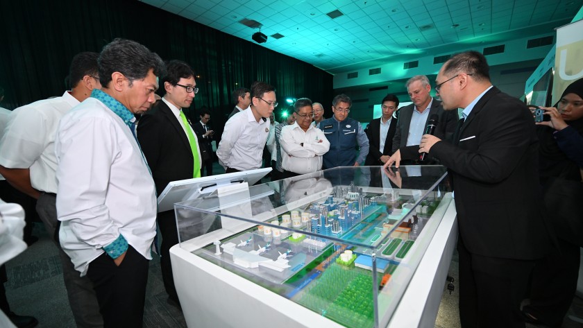 Groundbreaking Ceremony of the New Biorefinery by PETRONAS, Enilive and Euglena in Pengerang, Johor, Malaysia