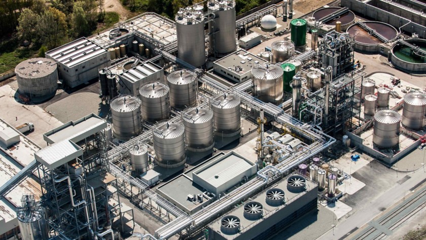 Crescentino Vercelli stabilimento Versalis