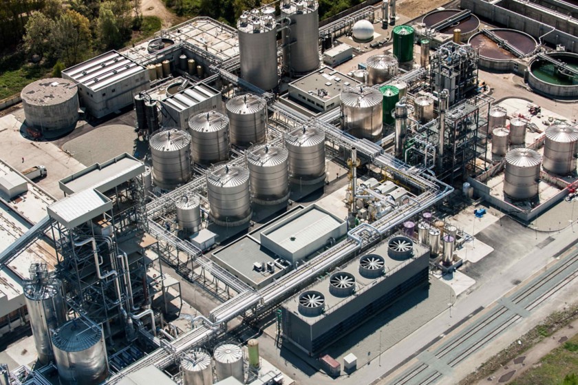 Crescentino Vercelli stabilimento Versalis