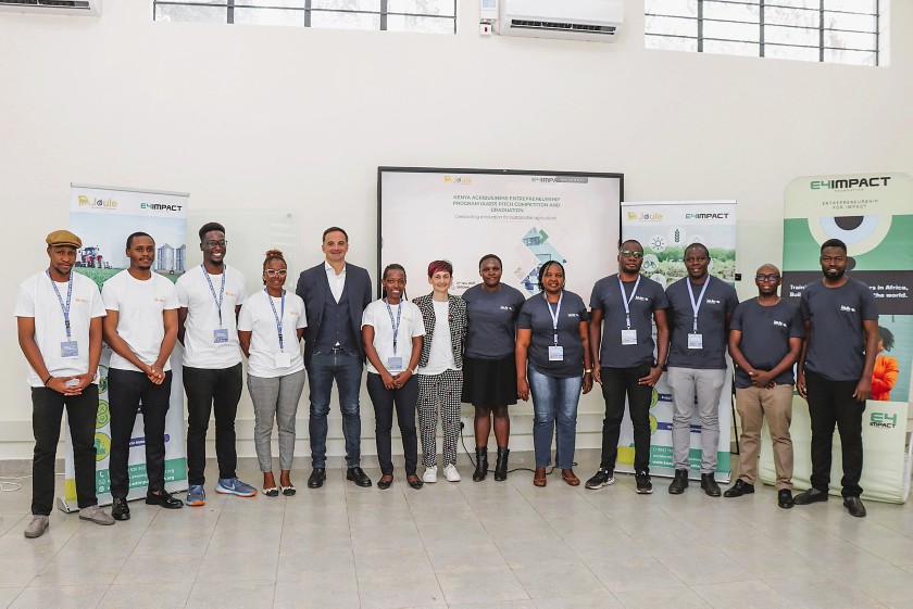 Eni awards five innovative agritech projects in Kenya