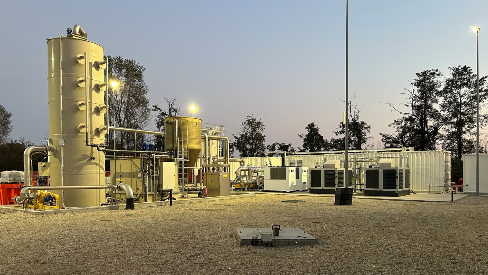 Impianto Enibioch4in di Mortara (Pavia)