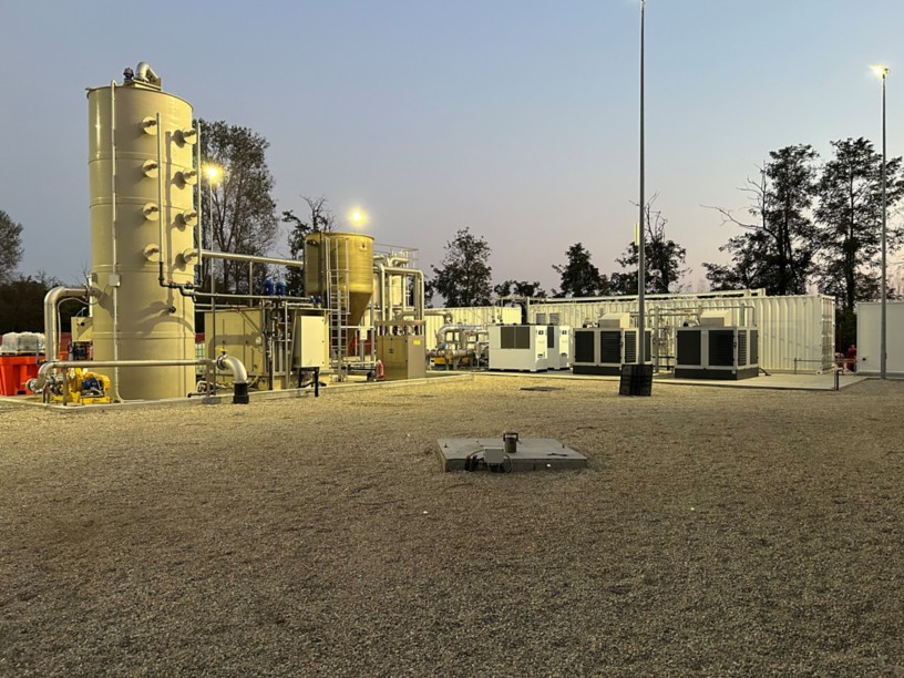 Impianto Enibioch4in di Mortara (Pavia)