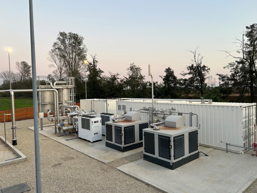 Impianto Enibioch4in di Mortara (Pavia)