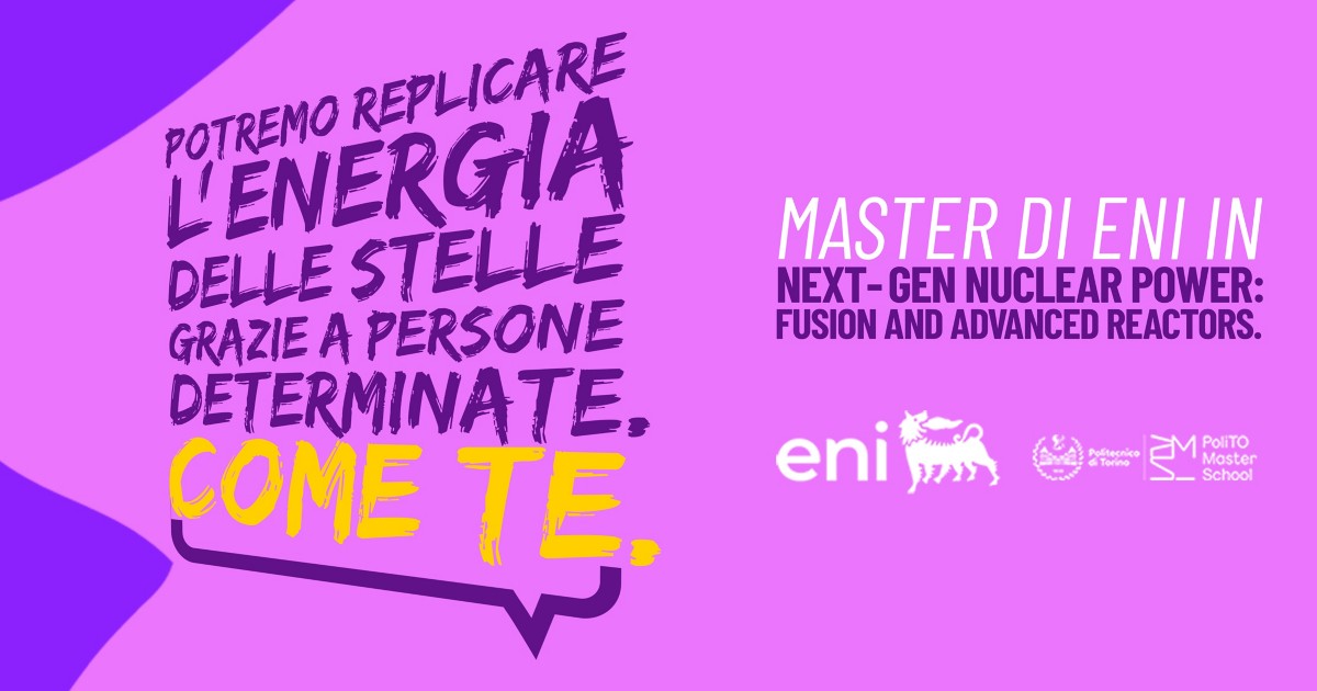 Next-Gen Nuclear Power: Fusion and Advanced Reactors | Eni