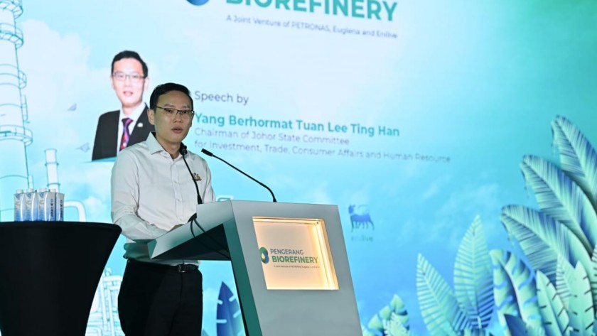 Tuan Lee Ting Han, Chairman of Johor State Committee for Investment, Trade, Consumer Affair & Human Resources