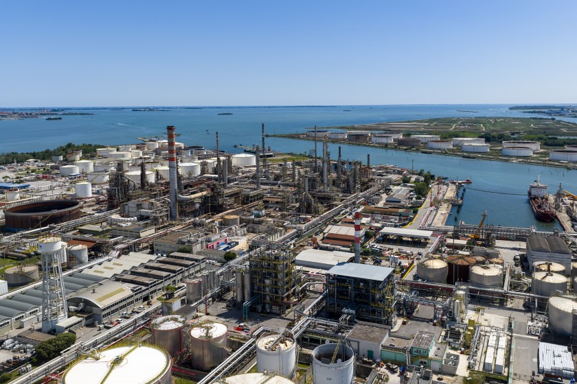 Venezia bioraffineria Enilive