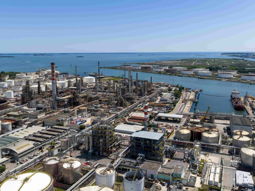 Enilive Biorefinery in Porto Marghera, Venice