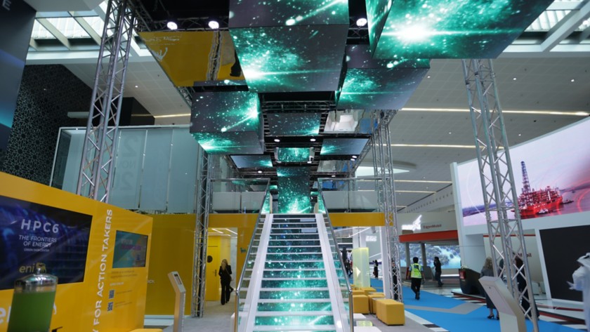 ADIPEC 2025, Eni exhibition space