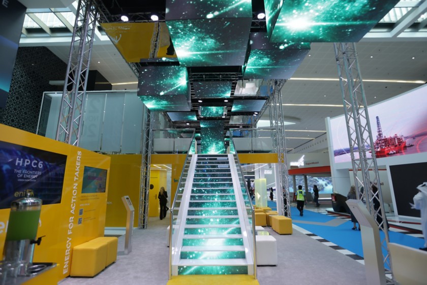 ADIPEC 2025, Eni exhibition space