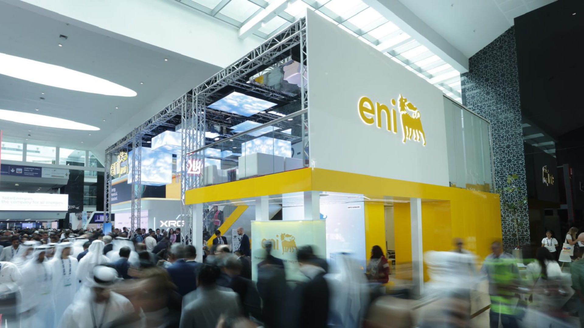 ADIPEC 2025, Eni exhibition space