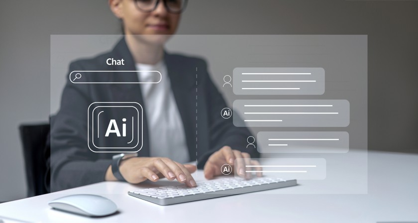 Utente interroga l'intelligenza artificiale
